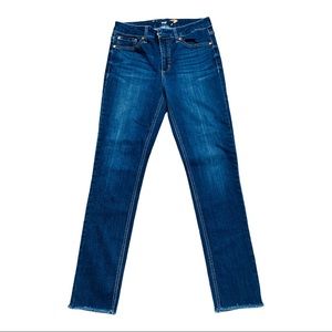 Seven 7 High Rise Slim Straight Jeans Size 6